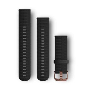 Garmin vivomove HR Watch Band, 20 mm, Black /Rose Gold