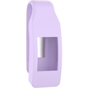 Enkay Smart Watch Silicone Clip Button Protective Case for Fitbit Inspire / Inspire HR / Ace 2(Light Purple)