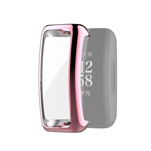 Shoppo Marte For Fitbit Inspire 2 Full Coverage TPU Protective Case Cover(Pink)