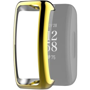 Shoppo Marte For Fitbit Inspire 2 Full Coverage TPU Protective Case Cover(Gold)