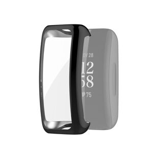 Shoppo Marte For Fitbit Inspire 2 Full Coverage TPU Protective Case Cover(Black)