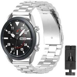 CaseOnline Armbånd rustfri stål Samsung Galaxy Watch 3 (45mm) - Sølv