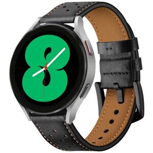 CaseOnline Armbåndslæder Samsung Galaxy Watch 4 (44mm) - Sort