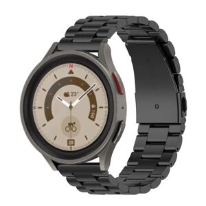 CaseOnline Armbånd Rustfrit stål Samsung Galaxy Watch 5 Pro (45mm) - Sort