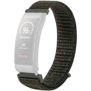 Generic Huawei Band 6 / 3 nylon urrem - Militærgrøn