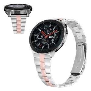 Generic Samsung Galaxy Watch (46mm) / S3 Frontier rustfrit stålkæde rem - rødguld
