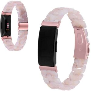 Generic Fitbit Inspire / Inspire HR urrem med harpiksmønster - Pink Mix