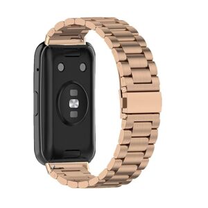 Generic Huawei Watch Fit 2 stainless steel watch strap - Rose Gold
