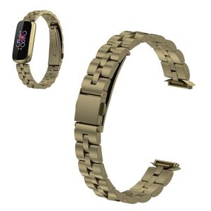 Generic Fitbit Luxe stainless steel watch strap - Gold