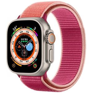 CaseOnline Nylon Urrem Apple Watch Ultra 2 (49mm) - Pomegranate