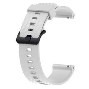 Shoppo Marte Silicone Sport Watch Band for Garmin Vivoactive 3 20mm(White)