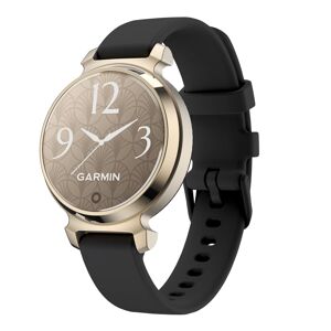 Shoppo Marte For Garmin Lily 2 Silicone Watch Band Wristband(Black)