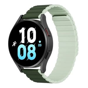 Dux Ducis Universal Smartwatch Rem 20mm LD-Series Magnetisk Silikone Rem - Grøn