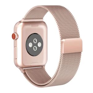 Apple Watch (38/40/SE/41MM) Tech-Protect Milanese Rustfri Stål Rem - Rose Gold