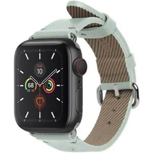 Apple Watch (38/40/SE/41MM) Native Union Classic Strap Ægte Læder Rem - Grøn