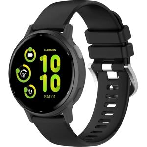 MOBILCOVERS.DK Garmin Vivoactive 5 Silikone Rem - Sort