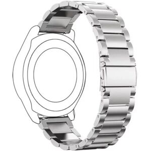 MOBILCOVERS.DK Universal 14mm Stainless Steel Smartwatch Rem - Sølv