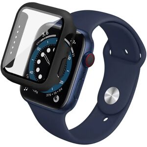 Apple Watch SE/6/5/4 (44mm) IMAK Hård Plast Cover m. Indbygget Skærmbeskyttelse - Sort