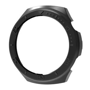 MOBILCOVERS.DK Huawei Watch 4 Pro Fleksibelt Plastik Cover - Sort