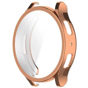 MOBILCOVERS.DK Samsung Galaxy Watch 6 (44mm) Plastik Cover m. Indbygget Skærmbeskytter - Rose Gold