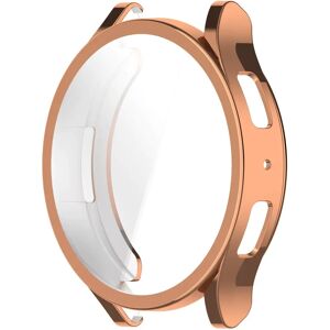 MOBILCOVERS.DK Samsung Galaxy Watch 6 (40mm) Plastik Cover m. Indbygget Skærmbeskytter - Rose Gold