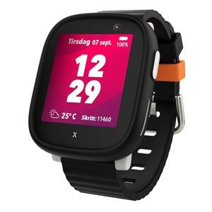 Xplora X6play Smartwatch til Børn m. Skridttæller og Skolemodus - Sort