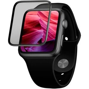 Apple Watch SE / 6 / 5 / 4 (44mm) Fixed Hærdet Glas Skærmbeskyttelse - Sort Kant