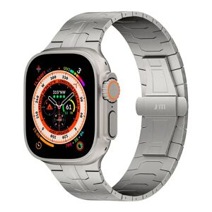 Apple Watch (49mm) Just Mobile Titanium Rem - Sølv