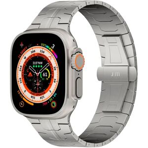 Apple Watch (49mm) Just Mobile Titanium Rem - Sølv