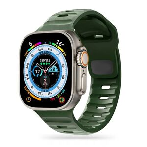 Apple Watch (38/40/SE/41mm) Tech-Protect Iconband Line Silikone Rem - Army Green