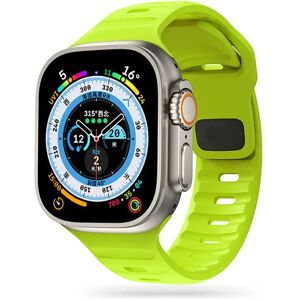 Apple Watch (38/40/SE/41mm) Tech-Protect Iconband Line Silikone Rem - Lime