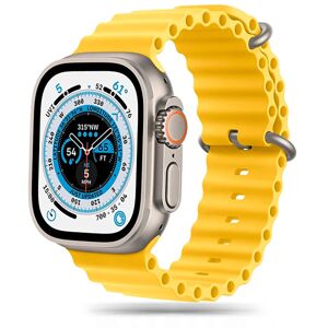 Apple Watch (42/44/45/49mm) Tech-Protect Iconband Pro Silikone Rem - Gul
