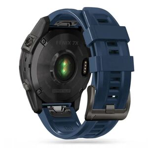 Universal Garmin 22mm Tech-Protect Iconband Line Silikone Rem - Navy Blå