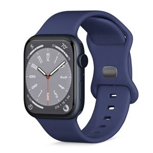 Apple Watch (42/44/SE/45/49mm) Epico Silikone Rem - Blå