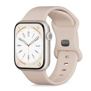 Apple Watch (42/44/SE/45/49mm) Epico Silikone Rem - Lyserød