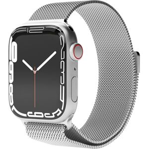 Apple Watch (42/44/SE/45/49MM) Vonmählen Milanese Loop Rustfri Stål Rem - Sølv