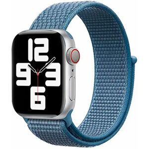 Apple Watch (38/40/SE/41MM) Lippa Nylon Rem - Blå