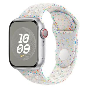 Apple Watch (38/40/SE/41MM) Lippa FLOUR Silikonerem - Hvid