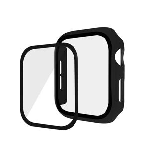 MOBILCOVERS.DK Apple Watch SE/6/5/4 (44mm) 360° Skærmbeskyttelse + Cover Beskyttelse - Sort