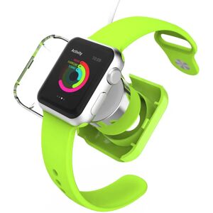 MOBILCOVERS.DK Apple Watch (38mm) / (42mm) Opladnings Cover Case Grøn