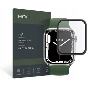 Apple Watch 9/8/7 (41mm) HOFI Pro+ Plastik Skærmbeskyttelse - Gennemsigtig & Sort