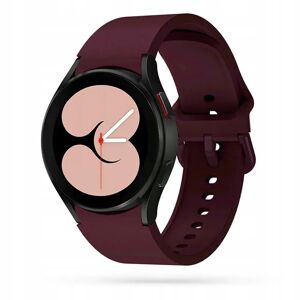 Samsung Galaxy Watch 4 (40-44mm) / Watch 4 Classic (42-46mm) Tech-Protect Icon Band Silikone Rem - Bordeaux
