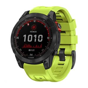 Universal Garmin 26mm Tech-Protect Icon Band Silikone Rem - Grøn