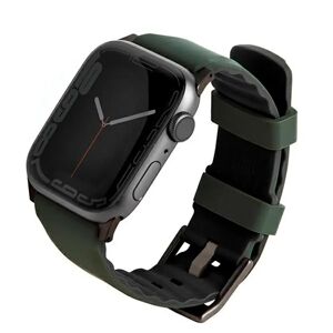 Apple Watch (42/44/SE/45/49mm) UNIQ Linus Silikone Urrem - Grøn