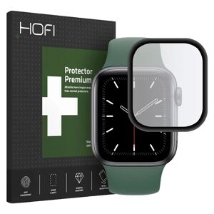 Apple Watch 4/5/6/SE (44mm) Hofi Hybrid Skærmbeskyttelse Gennemsigtig m. sort kant