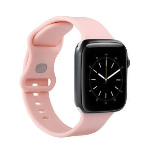 Apple Watch (38/40/SE/41MM) GEAR Silikone Watcharmbånd - Lyserød