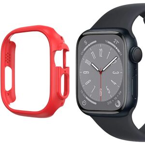 MOBILCOVERS.DK Apple Watch 9/8/7 (45mm) Hård Plast Cover - Rød