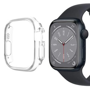 MOBILCOVERS.DK Apple Watch 9/8/7 (45mm) Hård Plast Cover - Gennemsigtig