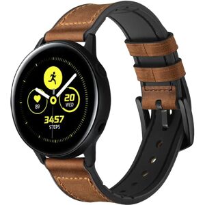 MOBILCOVERS.DK Smartwatch Læder Silikone Rem (20mm) - Brun