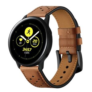 MOBILCOVERS.DK Smartwatch Universal Læder Rem (20mm) - Brun